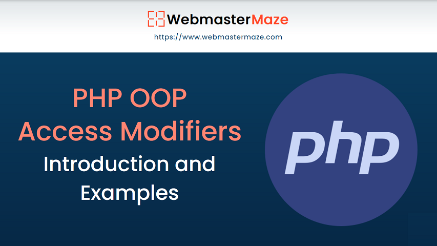 PHP OOP - Access Modifiers