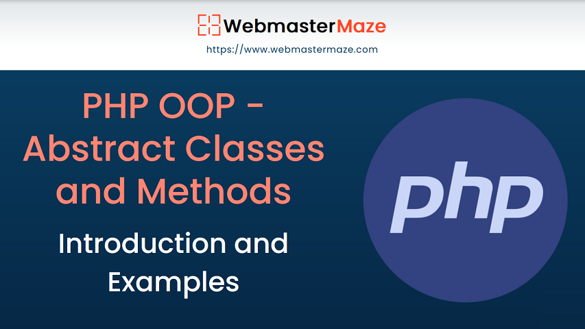 PHP OOP - Abstract Classes and Methods