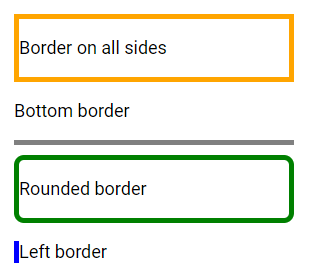 CSS Border Demo