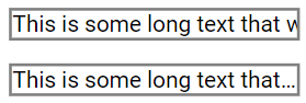 CSS Text Overflow Demo