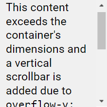 Overflow-X and Overflow-Y Demo