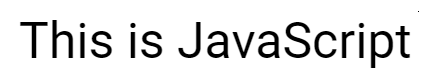 Java Script Font Size Eample Demo