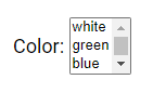 Select Element Size Demo