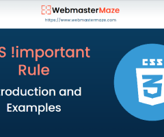 CSS !important Rule