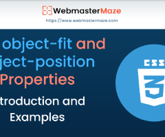 CSS object-fit and object-position Properties