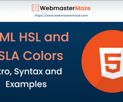 HTML HSL and HSLA Colors