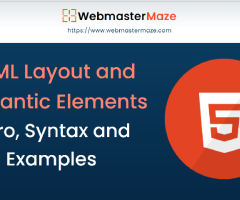 HTML Layout and Semantic Elements