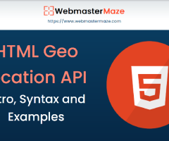 HTML Geolocation API