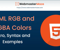 HTML RGB and RGBA Colors