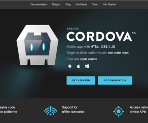 Apache Cordova screenshot