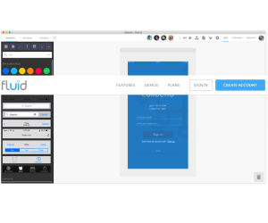 FluidUI - Build Mobile and Web Prototypes