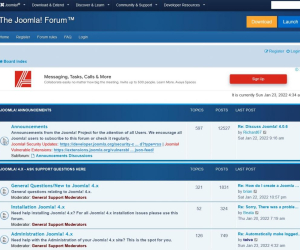 Joomla Forum - Community Help and Support