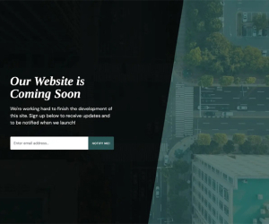 Coming Soon - Free Bootstrap 5 Theme